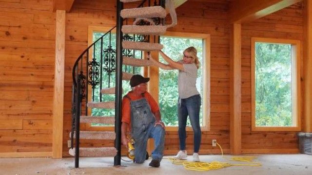 Dated Log Cabin Turns Forever Home