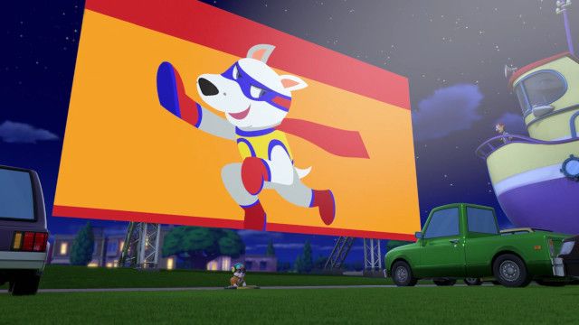 Pups Save a Drive-In