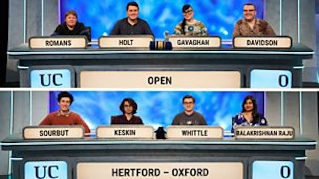 Open University v Hertford Oxford