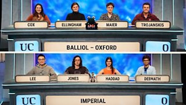 Balliol Oxford v Imperial