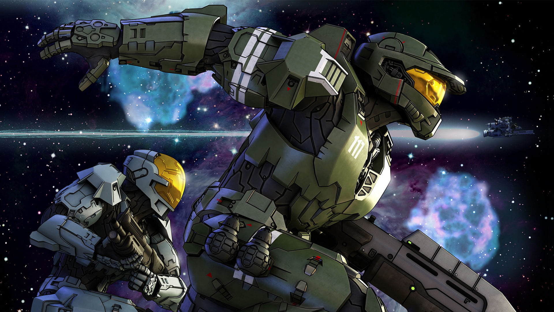 Brace Yourselves for a Clash of the Elites in the Second Halo Legends  Preview Episode The Duel  Anime News Network